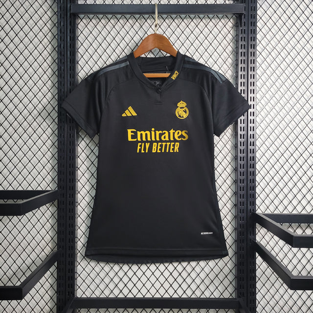 Maillot Real Madrid Third 2023/2024 - Noir/Doré